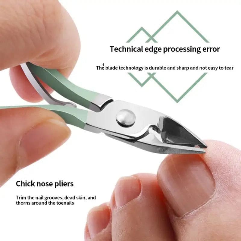 Set Of 16 Nail Clipper, Stainless Steel Manicure Kit With Folding Bag, Professional Pedicure Beauty Tools Set, Cuticle Trimmer Manicure Scissors Nail Care Ingrown Toenail Removal Clippers, Foot Care Tool Nail Clippers Kit Set Of 16 Nail Clipper, Stainless Steel Manicure Kit With Folding Bag, Professional Pedicure Beauty Tools Set, Cuticle Trimmer Manicure Scissors Nail Care Ingrown Toenail Removal Clippers, Foot Care Tool Nail Clippers Kit